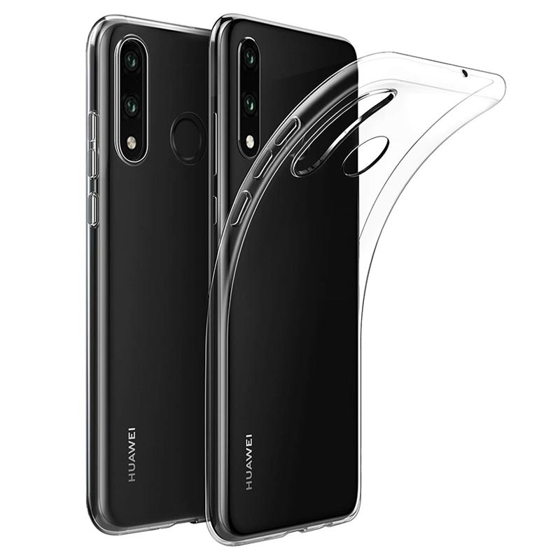 coque huawei p30 lite noir brillant