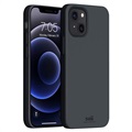 Coque iPhone 13 en Silicone Liquide Saii Premium - Noir