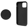 Coque iPhone 13 Pro en Silicone Liquide Saii Premium - Noir