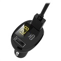 Chargeur Voiture Rapide Double USB en Type-C Saii QC3.0 - 32W