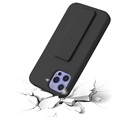 Étui en Silicone iPhone 12 Pro Max Saii avec Dragonne - Noire
