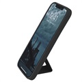 Étui en Silicone iPhone 12 Pro Max Saii avec Dragonne - Noire