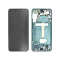 Coque Avant et Ecran LCD GH82-27500C pour Samsung Galaxy S22+ 5G - Vert