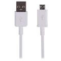 Câble microUSB Samsung ECB-DU4AWE - 1m - Blanc