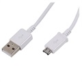 Câble microUSB Samsung ECB-DU4AWE - 1m - Blanc