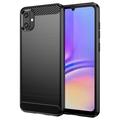 Coque Samsung Galaxy A05 en TPU Brossé - Fibre de Carbone
