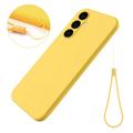 Coque Samsung Galaxy A05s en Silicone Liquide - Jaune