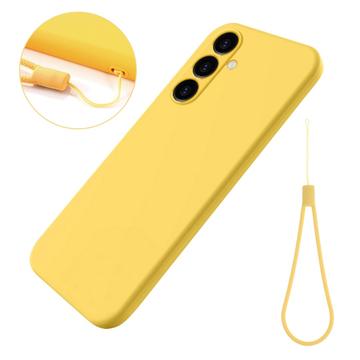 Coque Samsung Galaxy A05s en Silicone Liquide - Jaune