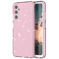 Coque Samsung Galaxy A05s en TPU Stylish Glitter Série - Rose Transparente