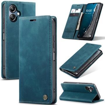 Étui Portefeuille Samsung Galaxy A06 Caseme Série 013 - Bleu