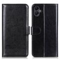 Étui Portefeuille Samsung Galaxy A06 avec Fermeture Magnétique - Noir
