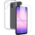Kit de Protection Samsung Galaxy A07 4G Northjo 2-en-1 - Clair