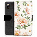 Étui Portefeuille Premium Samsung Galaxy A10 - Motif Floral