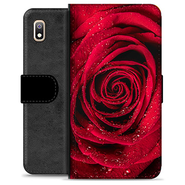 Étui Portefeuille Premium Samsung Galaxy A10 - Rose