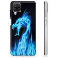 Coque Samsung Galaxy A12 en TPU - Dragon Feu Bleu