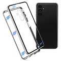 Coque Magnétique Samsung Galaxy A13 5G avec Verre Trempé - Argenté