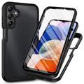 Coque Samsung Galaxy A15/A15 5G - Série 360 Protection - Noire / Claire