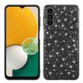 Coque Hybride Samsung Galaxy A15 - Série Glitter - Noire