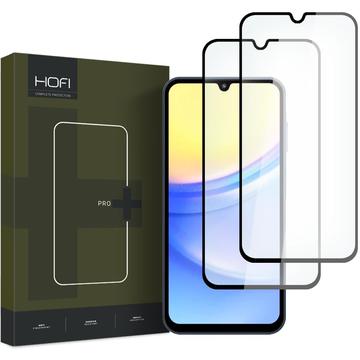 Protecteur d’Écran - 9H - Samsung Galaxy A15/A25 en Verre Trempé - Hofi Premium Pro+ - Bord Noir