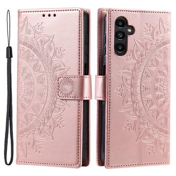 Étui Portefeuille Samsung Galaxy A16 Mandala Série
