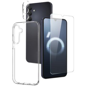 Kit de protection 3-en-1 Samsung Galaxy A16 Northjo - Transparente