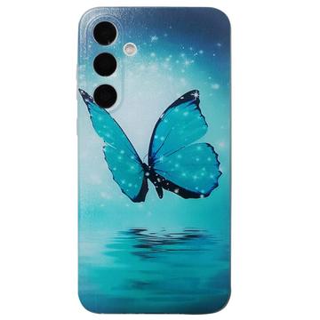 Coque Samsung Galaxy A16 en TPU Stylish Ultra Fin - Papillon Bleu