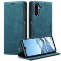 Étui Portefeuille Samsung Galaxy A17 Caseme Série 013 - Bleu