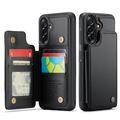 Étui Caseme C22 Samsung Galaxy A17 avec portefeuille de cartes protégé par RFID