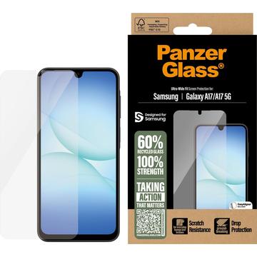 Protecteur d\'Écran Samsung Galaxy A17 PanzerGlass Ultra-Wide Fit EasyAligner - Transparente