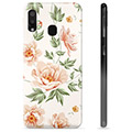 Coque Samsung Galaxy A20e en TPU - Motif Floral