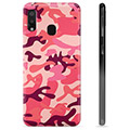 Coque Samsung Galaxy A20e en TPU - Camouflage Rose