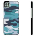 Coque de Protection Samsung Galaxy A22 5G - Camouflage Bleu