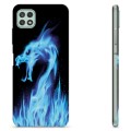 Coque Samsung Galaxy A22 5G en TPU - Dragon Feu Bleu