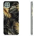 Coque Samsung Galaxy A22 5G en TPU - Feuilles Dorées