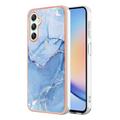 Coque Samsung Galaxy A25 en TPU Marble Pattern Galvanisé IMD