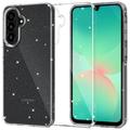 Coque Samsung Galaxy A26 en TPU Tech-Protect FlexAir Glitter - Transparente