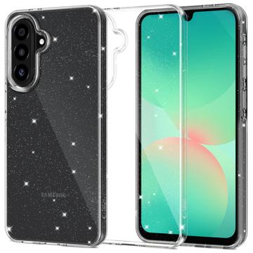 Coque Samsung Galaxy A26 en TPU Tech-Protect FlexAir Glitter - Transparente