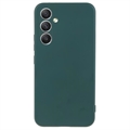 Coque Samsung Galaxy A34 5G en TPU Mate Anti-Empreintes - Vert Armée