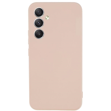 Coque Samsung Galaxy A34 5G en TPU Mate Anti-Empreintes - Rose