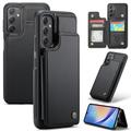 Étui Caseme C22 Samsung Galaxy A34 5G avec portefeuille de cartes protégé par RFID - Noir