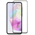 Protecteur d’Écran - 9H - Samsung Galaxy A35 en Verre Trempé Full Cover - Bord Noir