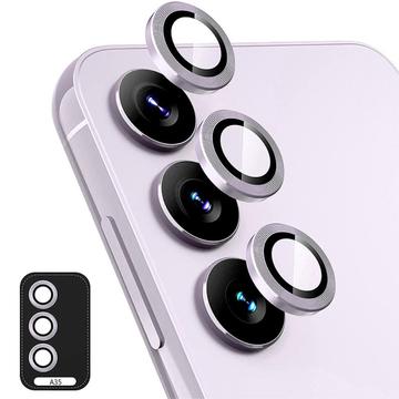 Protecteur d\'Objectif Samsung Galaxy A35 en Verre Trempé Hat Prince