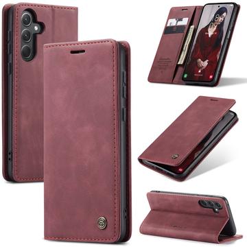 Étui Portefeuille Samsung Galaxy A36 Caseme Série 013 - Bordeaux