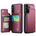 Étui Caseme C22 Samsung Galaxy A36 avec portefeuille de cartes protégé par RFID