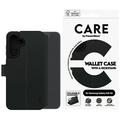 Étui portefeuille Samsung Galaxy A36 avec béquille PanzerGlass Care Feature - Noir