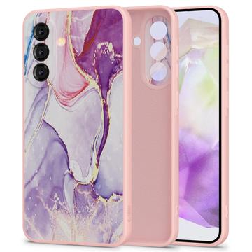 Coque Samsung Galaxy A36 en Silicone Tech-Protect Icon - Marbre