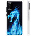 Coque Samsung Galaxy A41 en TPU - Dragon Feu Bleu