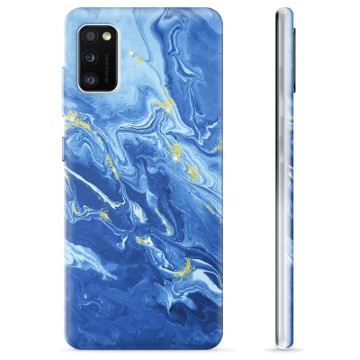 Coque Samsung Galaxy A41 en TPU - Marbre coloré