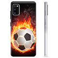 Coque Samsung Galaxy A41 en TPU - Ballon Enflammé