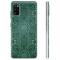 Coque Samsung Galaxy A41 en TPU - Mandala Vert